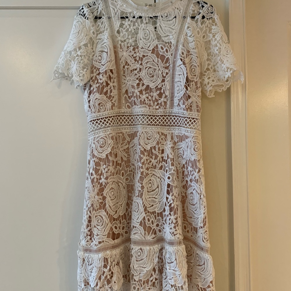 Ark and co white dress